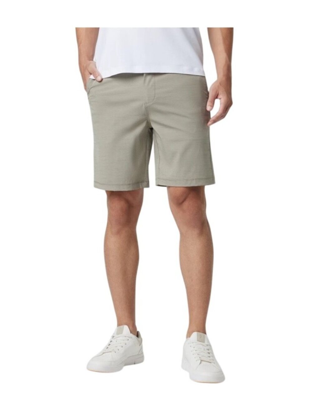 Vuori Pebble Short Mens 38 Khaki Tan Stretch Golf 4-Way Stretch Performance V399